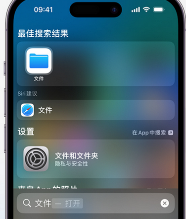 古县apple维修中心分享iPhone文件应用中存储和找到下载文件 