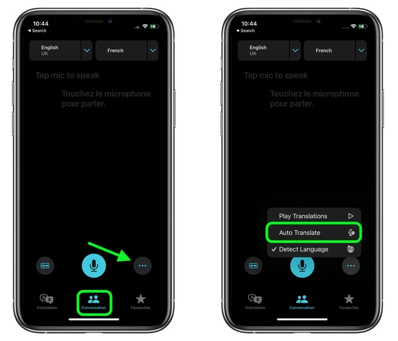 古县苹果手机维修分享iOS 15 “翻译” App 新改进 