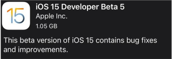 古县苹果手机维修分享如何升级到iOS15.0 beta5 